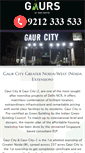 Mobile Screenshot of gaurcity.co.in